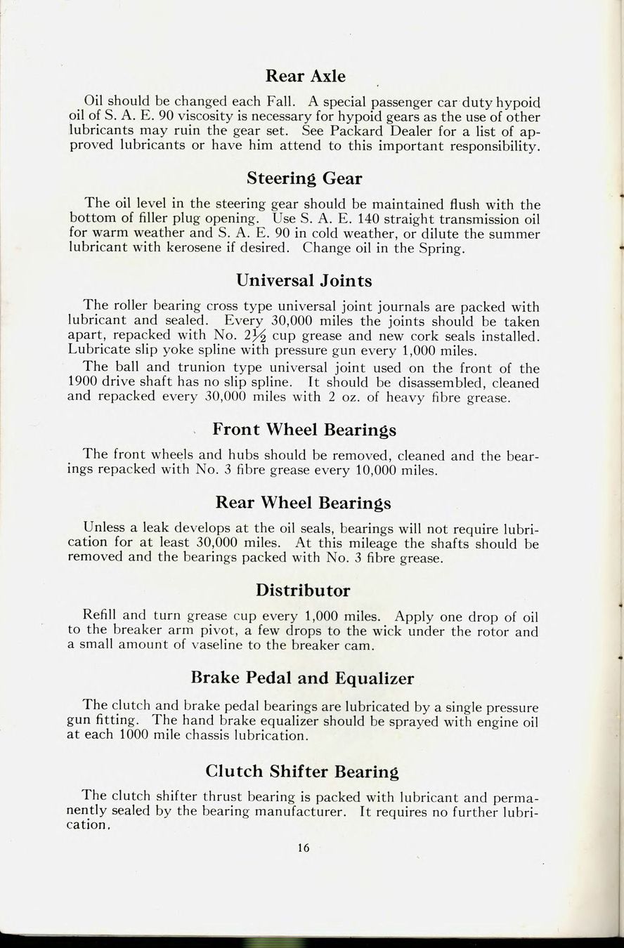 1941 Packard Owners Manual Page 53